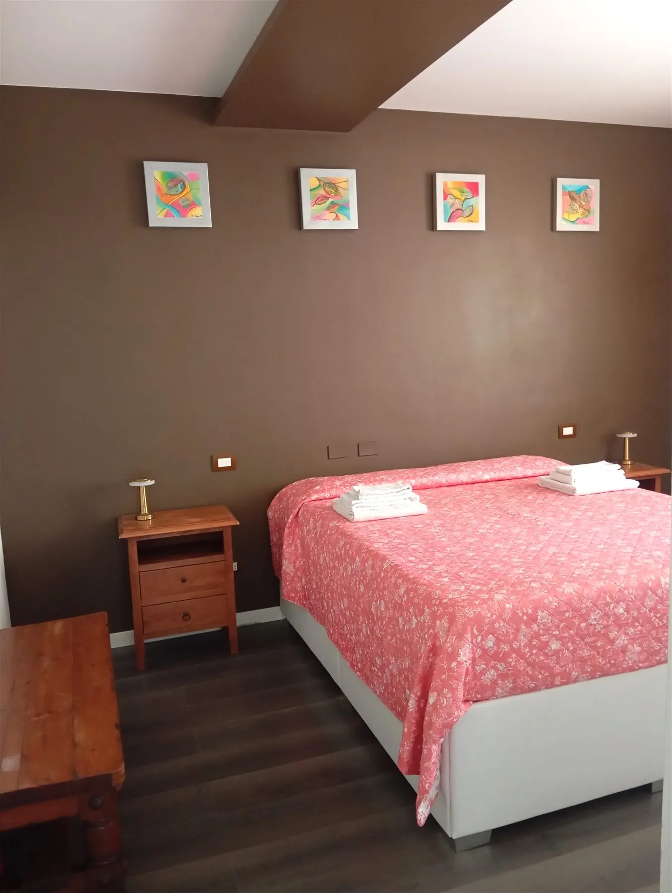 Camera matrimoniale con letto pronto